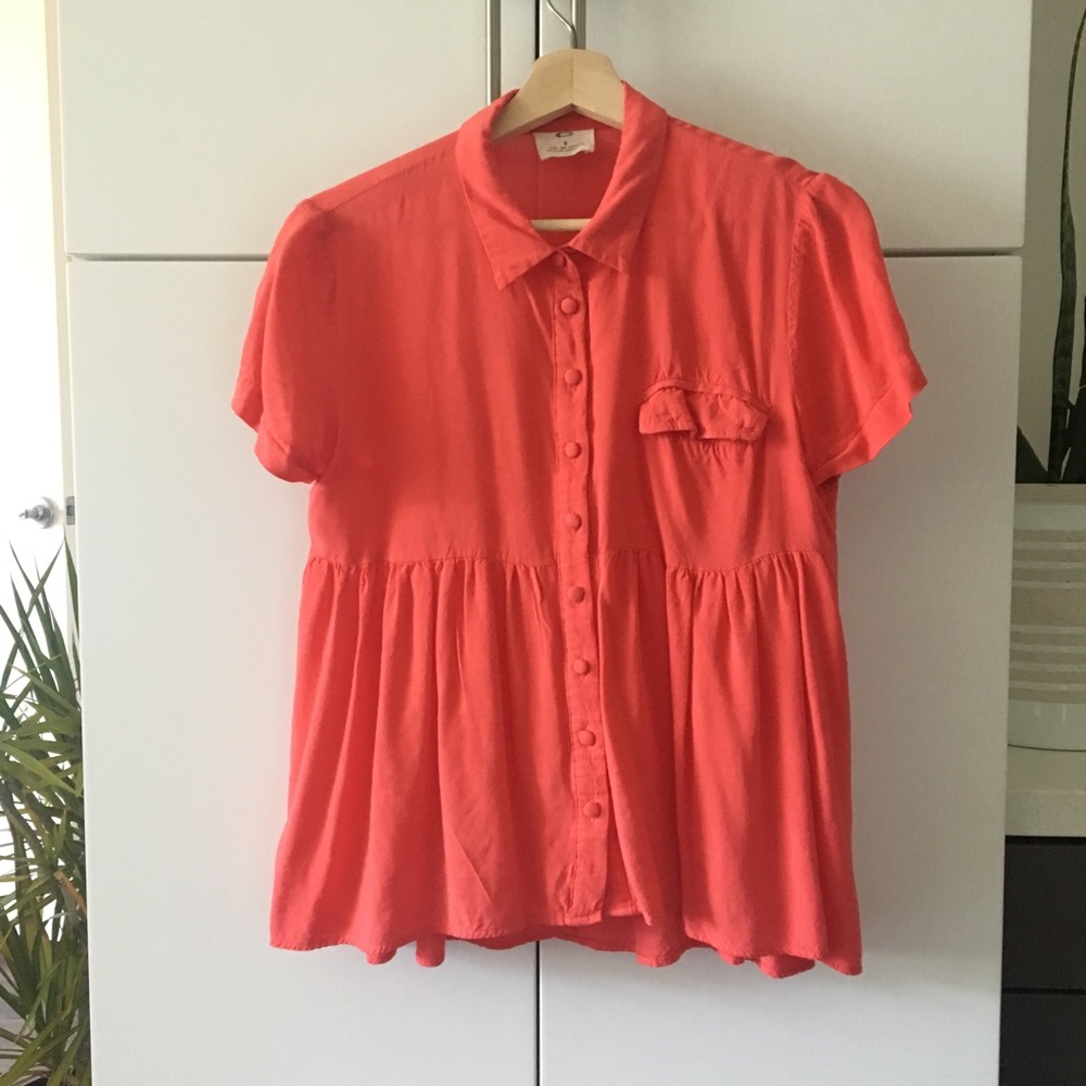 Coral Pins & Needles Blouse